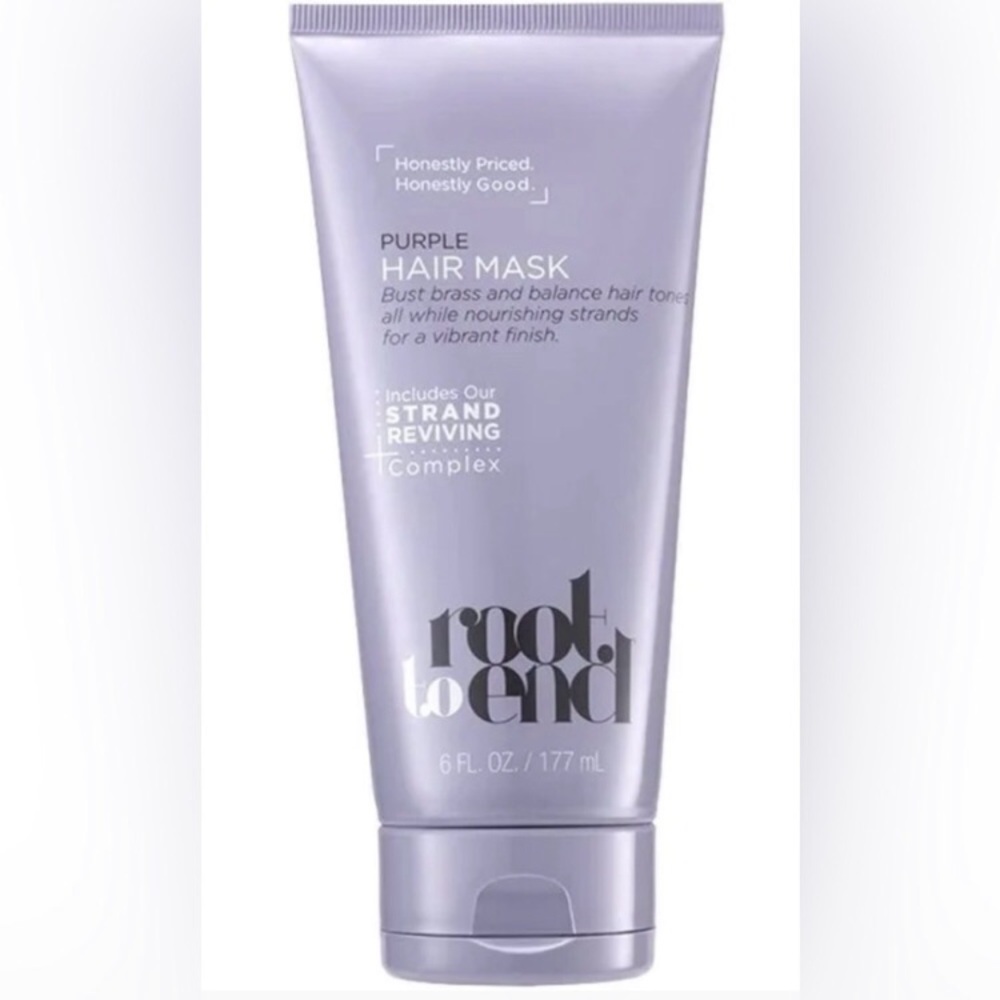 NWT Root to End Strand Reviving Purple Hair Mask